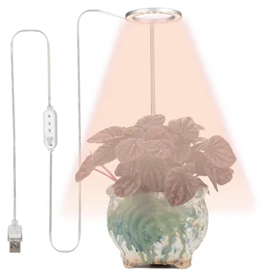 Produktbild von LED-Pflanzenlampe (ABS, 5 V, 53,55 lm/W, Einzelkopf, gelbes Vollspektrum)