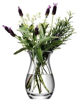 Obrázek produktu pro LSA | Vase FLOWER, čirá, výška 17,5 cm