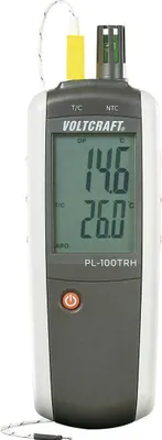 Immagine prodotto di Voltcraft PL-100TRH Luftfeuchte-/Temperatur-Messgerät, Thermo-/Hygrometer (PL-100TRH)