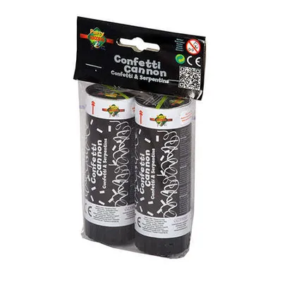 Zdjęcie produktu dla Basic Confetti Cannon Party Cannon Paski foliowe srebrne