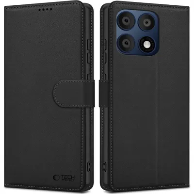 Produktbild von Handyhülle für Motorola Edge 70 Pro, Tech-Protect Wallet, Schwarz
