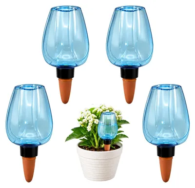Image de Ensemble de 4 boules d'arrosage automatiques pour plantes