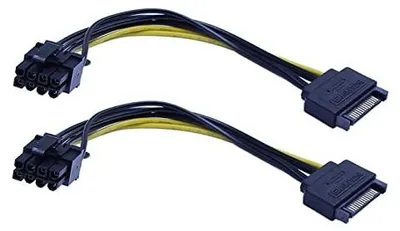Zdjęcie produktu dla Adapter sata na 8 pin pci express zasilanie karty graficznej