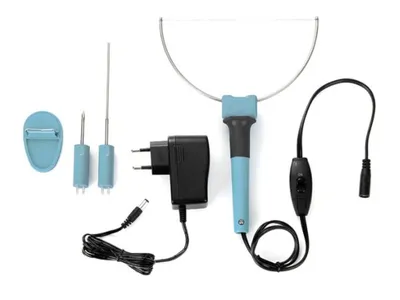 Produktbild von Velleman 3-in-1 Styroporschneider mit Heißdraht Heißmesser und Gravierstift inklusive 5V Adapter und