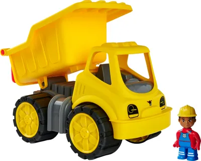 Produktbild von BIG Power Worker Kipper - Baufahrzeug mit Figur für Sandkasten
