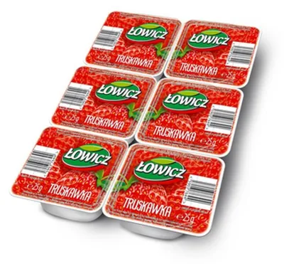 Obrázek produktu pro Produkt owocowy Łowicz Truskawka 6 x 25 g