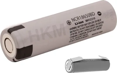 Produktbild von Panasonic NCR18650BD 3100mAh - 10 A Li-Ion Akku 18650  mit Lötfahne U