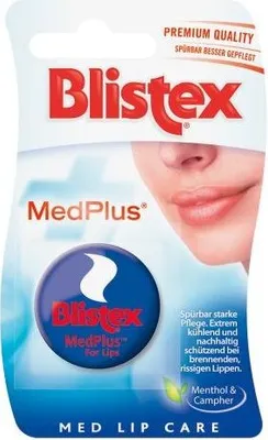 Produktbild von Blistex Med Plus Lippenpflege 7 ml, 2er Pack (2 x 7 ml)
