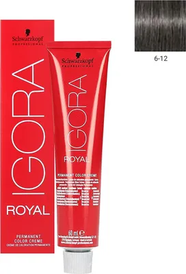 Produktbild von Schwarzkopf Haarfarbe Professional Igora Royal Permanent Color Creme 6-12