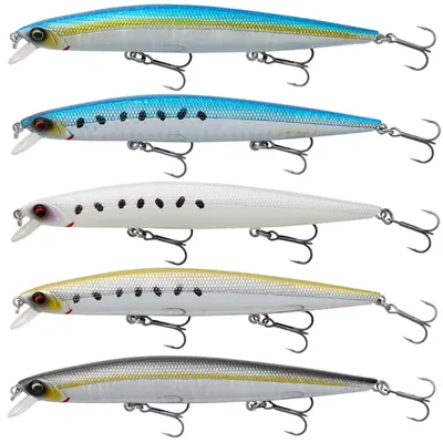 Produktbild von Savage Gear Sea Bass Minnow Sinking 14cm 21,7g - Wobbler, Farbe:Sardine