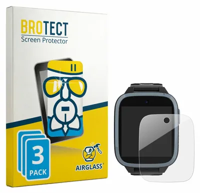 Produktbild von 3x BROTECT Schutzglas für Xplora XGO3 / Kidzi / Let's Go Schutzfolie Panzer Folie Glas Display Schutz klar