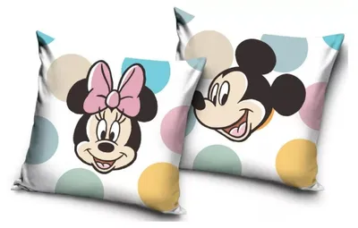 Zdjęcie produktu dla Poduszka dekoracyjna Disney Minnie Mickey 40x40 cm