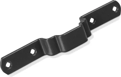 Produktbild von Kesseböhmer DISPENSA Frontstabilisator (160 x 20 x 28 mm) für Furnier- Vollholzfronten anthrazit positionsunabhängig Hochschrankauszug Apothekerschrankauszug