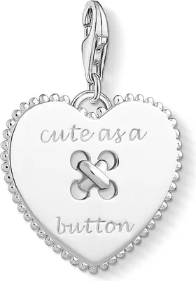 Immagine prodotto di Thomas Sabo 1485-001-21 Ciondolo Charm Cuore Moneta
