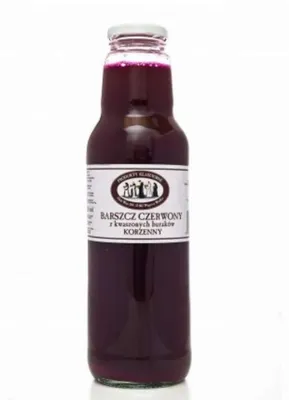 Barszcz czerwony z kwaszonych buraków korzenny 750 ml