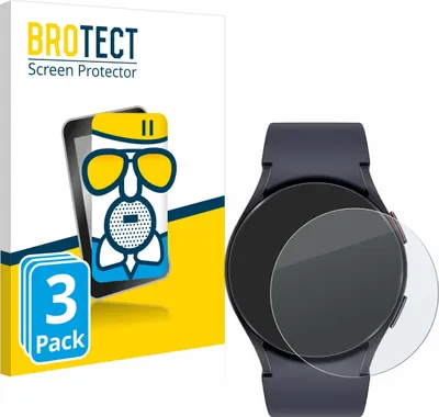 Produktbild von 3x BROTECT Entspiegelungs Schutzglas für Samsung Galaxy Watch 6 / 5 (44 mm) Schutzfolie Panzer Folie Glas Display Schutz matt