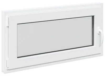 Produktbild von vidaXL Kellerfenster RISOR 100 x 50 cm PVC und Glas Weiß