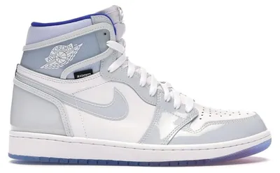 Image de Jordan 1 Retro High Zoom, coloris Blanc et Bleu Course, taille EU 37,5