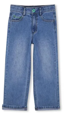 Immagine prodotto di Pantaloni jeans Billieblush, taglia 4 anni, colore blu, per bambini