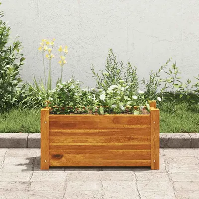 Immagine prodotto di vidaXL Letto da giardino rialzato in legno di acacia 50x25x25 cm