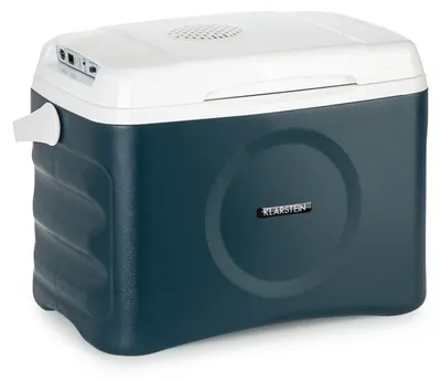 Produktbild von Klarstein BeerBelly 21 Kühlbox Elektrisch - 21 L, 3 Anschlüsse: 230V, 12V Anschluss für Zigarettenanzünder&USB, auto Kühlbox, Kühl- und Warmhaltefunktion, Auto, LKW, Camping, Steckdose, blau