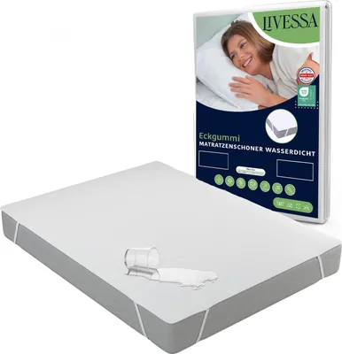 Produktbild von Wasserdichte Matratzenauflage 80 x 200 cm,  , Elastische Eckbänder, für Inkontinenz