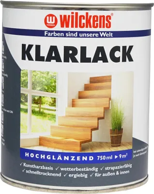 Produktbild von Wilckens Klarlack hochglänzend 0,375l 10000000030