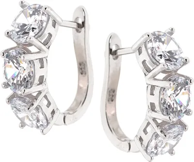 Produktbild von Ohrringe aus 925 Silber mit Zirkonia