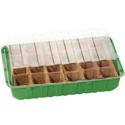 Image de Romberg CLASSIC Maison de culture M PLUS POTS vert 36 x 13 cm & 4 x 6 pots de culture
