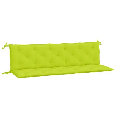 Zdjęcie produktu dla vidaXL Poduszki na ławkę ogrodową 2 szt. Jasnozielona tkanina Oxford 180x50x7 cm