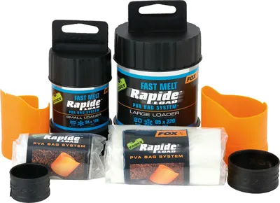 Produktbild von Fox Fishing Edges Rapide Load PVA Bag Fast Melt 25 Bags 13 cm 6 cm PVA-Beutel
