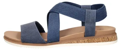 Image de Skechers Bobs Desert Kiss Low  Sandalen Plat - Blauw - Maat 40