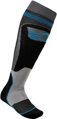 Produktbild von Alpinestars MX Plus-1 Motocross Socken, schwarz/grau, S