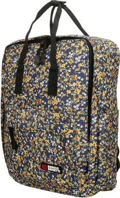 Produktbild von Christian Wippermann hochwetiger großer Herren Damen Rucksack City Bag Cityrucksack Tasche Blumen-Blau