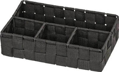 Produktbild von WENKO Organizer mit 4 Fächern Box Ablage 26x6,5x17cm Bad Korb Schmuck Spangen