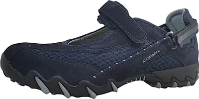 Produktbild von Allrounder by Mephisto NIRO C. SUEDE 97/3D Damen Slipper in Schwarz, Größe 37