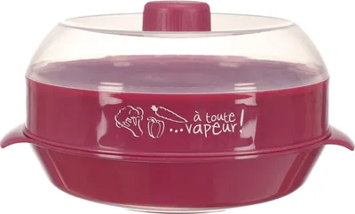 Produktbild von CMP Cook Concept Dampfgarer für Mikrowelle Rot 1,2 L