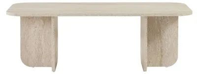 Immagine prodotto di Tavolino in legno "Akira" 120 x 60 x 41 cm - Travertino