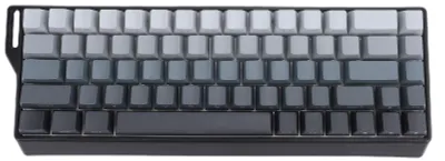 Obrázek produktu pro Mechanická herní klávesnice s kabelem a bezdrátovým připojením, 60% Rapid Trigger Gaming Keyboard s RGB podsvícením, 3 režimy Hall Effect, potištěné klávesy, černá barva