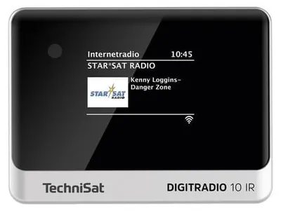 Obrázok produktu pre TechniSat DIGITRADIO 10 IR, Internet, Digitálny, DAB+, FM, 87,5 - 108 MHz, 174 - 240 MHz, TFT