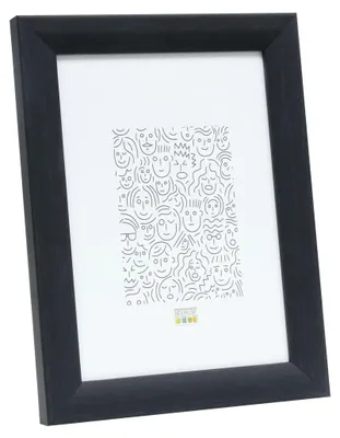 Holz-Fotorahmen Schwarz 24,4 x 44,4 x 1,5 cm