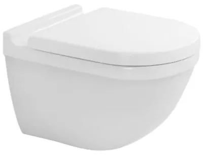Immagine prodotto di Duravit Starck 3 SET WC suspendu Rimless (sans rebord) y compris abattant à descente progressive, blanc, 45270900A1, 45270900A1