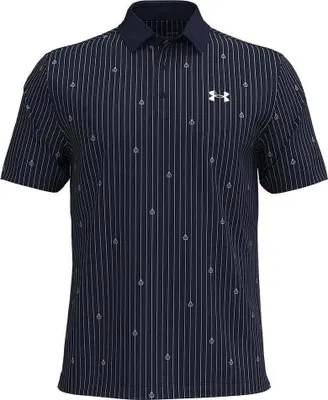 Produktbild von Under Armour Golf Playoff 3.0 Printed Kurzarm-poloshirt Blau M Mann Blau M