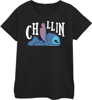 Produktbild von Disney - "Chillin" T-Shirt für Damen BI48043 (L) (Schwarz)