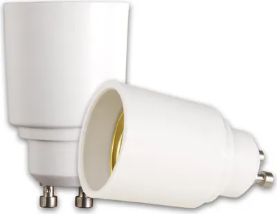 Produktbild von Lampensockel-Adapter McShine, GU10 auf E27