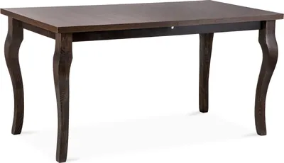 Obrázok produktu pre Jedálenský stôl Konsimo rozťahovací na 190 cm, obdĺžnikový "CABIO", hnedý, laminovaná doska, Elegant, 150-190x76,5x80cm
