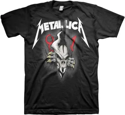 Image de Metallica - "40th Anniversary Ripper" T-Shirt für Herren/Damen Uni RO4646 (XL) (Schwarz)