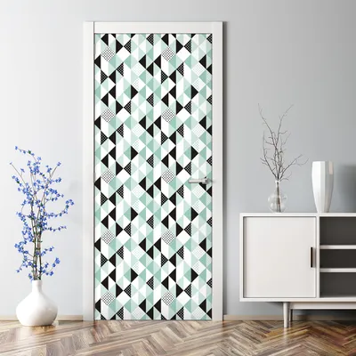 Produktbild von Dekorative Türaufkleber Wand selbstklebend Dekorfolie Türtapete Fruchtabstraktion 70 x 200 cm
