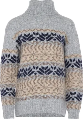 Image de Pull pour femmes Jalene - bleu clair multicolore, XS/S