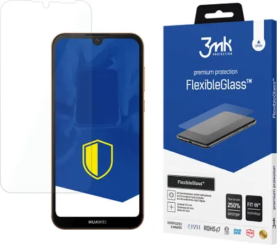 Produktbild von 3mk Display Hybridglas FlexibleGlass für Huawei Y5 2019 0,3mm 7H
